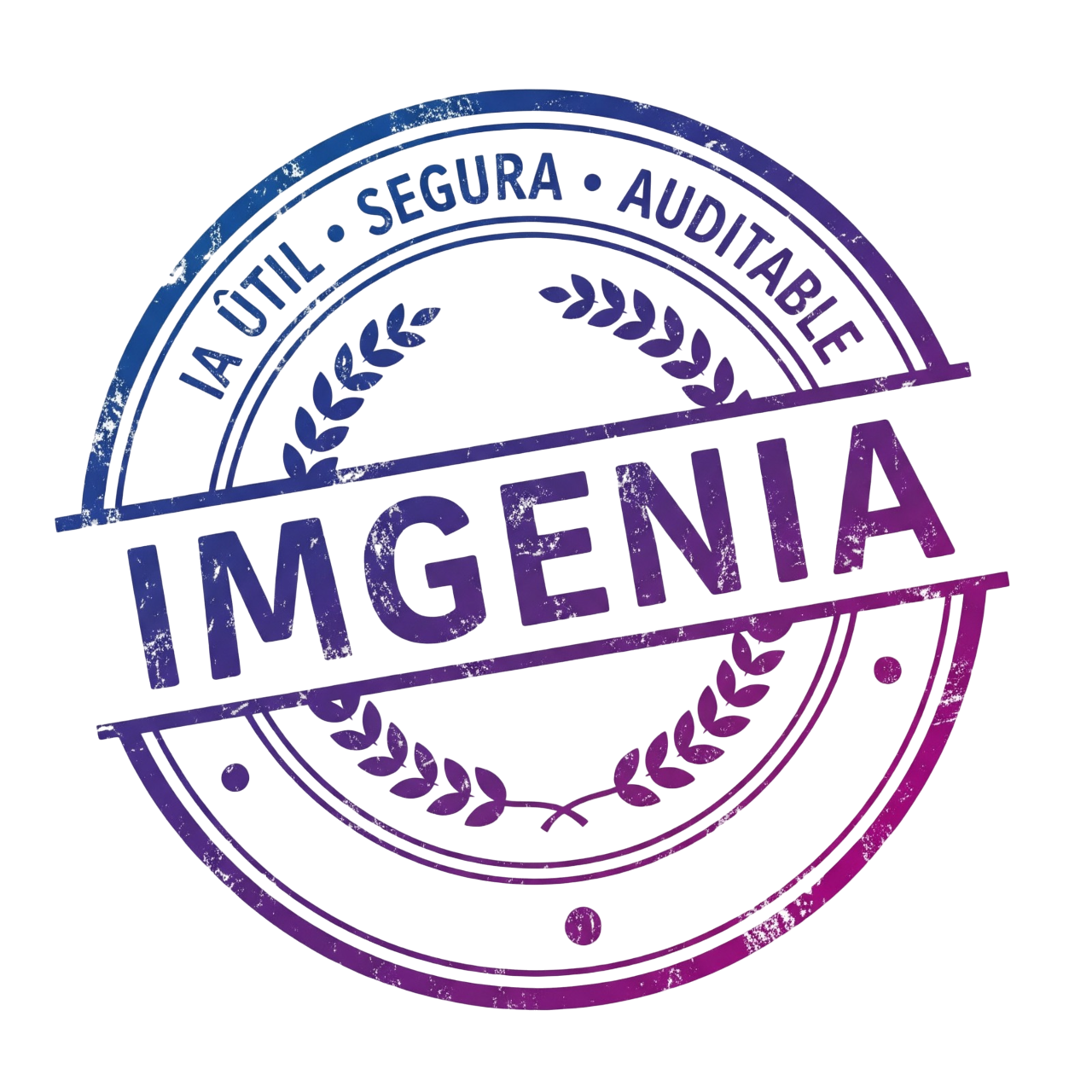 IMGENIA - IA Útil • Segura • Auditable